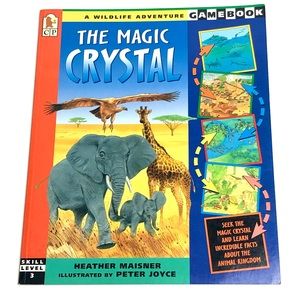 Awesome 90s Vintage Book: The Magic Crystal (A Wildlife Adventure) 1997 Animals